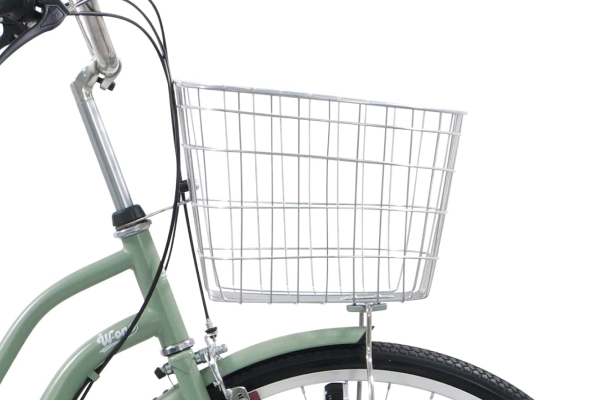 荷物がしっかり入る前かご。