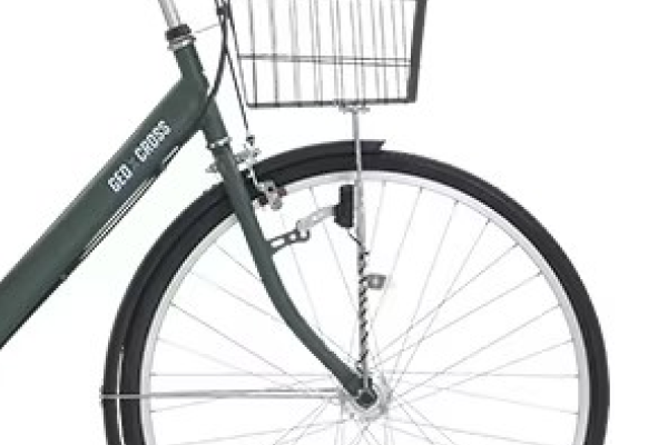 ハブダイナモで走行中も負荷を感じません。