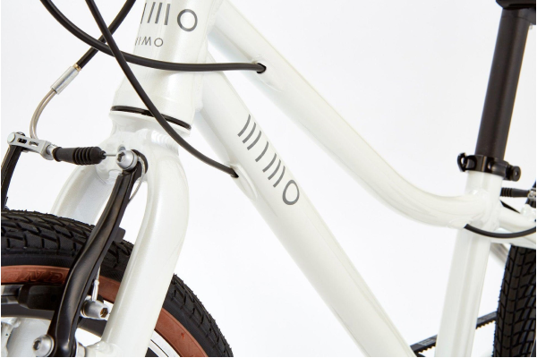 【未使用】wimo kids 20インチ 白 キッズバイク、子供用自転車 24インチ子供自転車｜軽量ベルトドライブ＆本格仕様 wimo kids