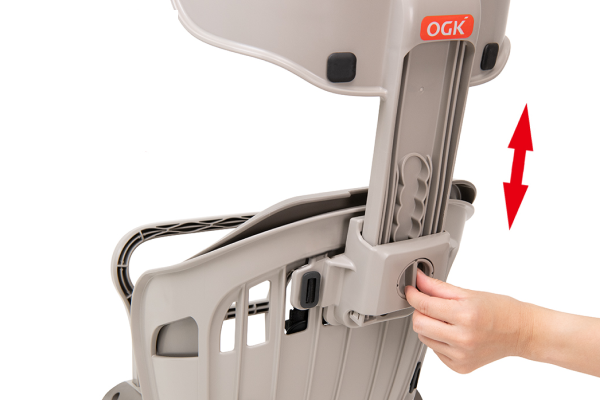 ヘッドレスト付きチャイルドシート搭載ビビ・DX パナソニック
