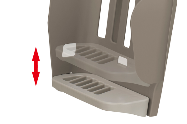 ヘッドレスト付きチャイルドシート搭載ビビ・DX パナソニック