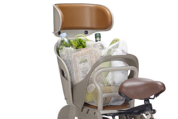 ヘッドレスト付チャイルドシート搭載limini 子供乗せ自転車 20