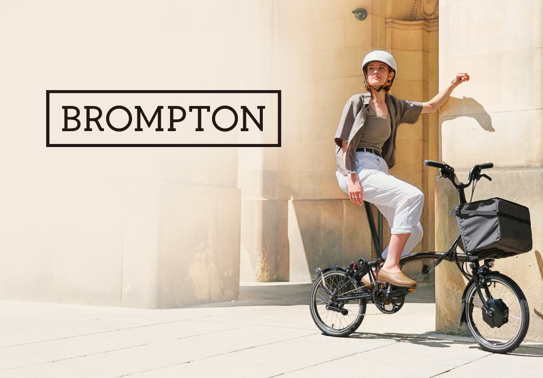 BROMPTON M3L イギリス製　折りたたみ自転車 クリーム色 バック 他付 Brompton Classic Editionの限定発売！！ | 折りたたみ自転車