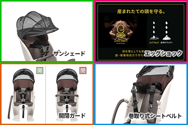 クルームシートの特徴