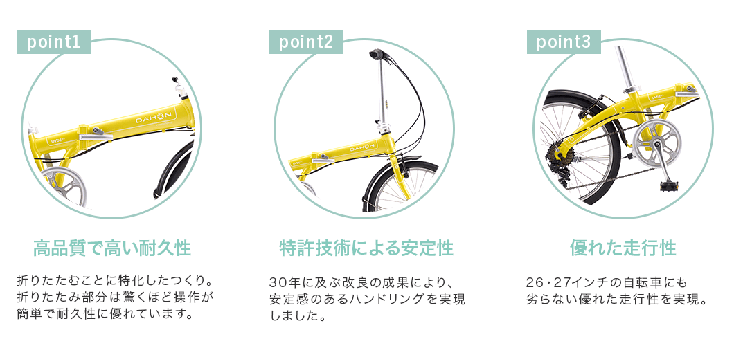 POINT1.高品質で高い耐久性