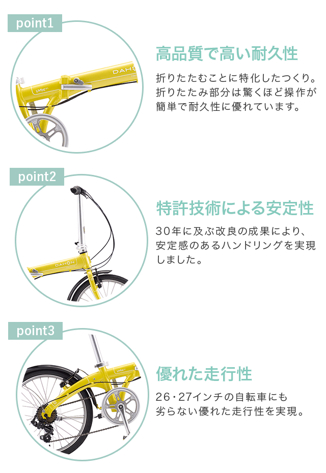 DAHON(ダホン)特集コーナー | 自転車通販「cyma -サイマ DAHON(ダホン)特集コーナー | 自転車通販「cyma -サイマ