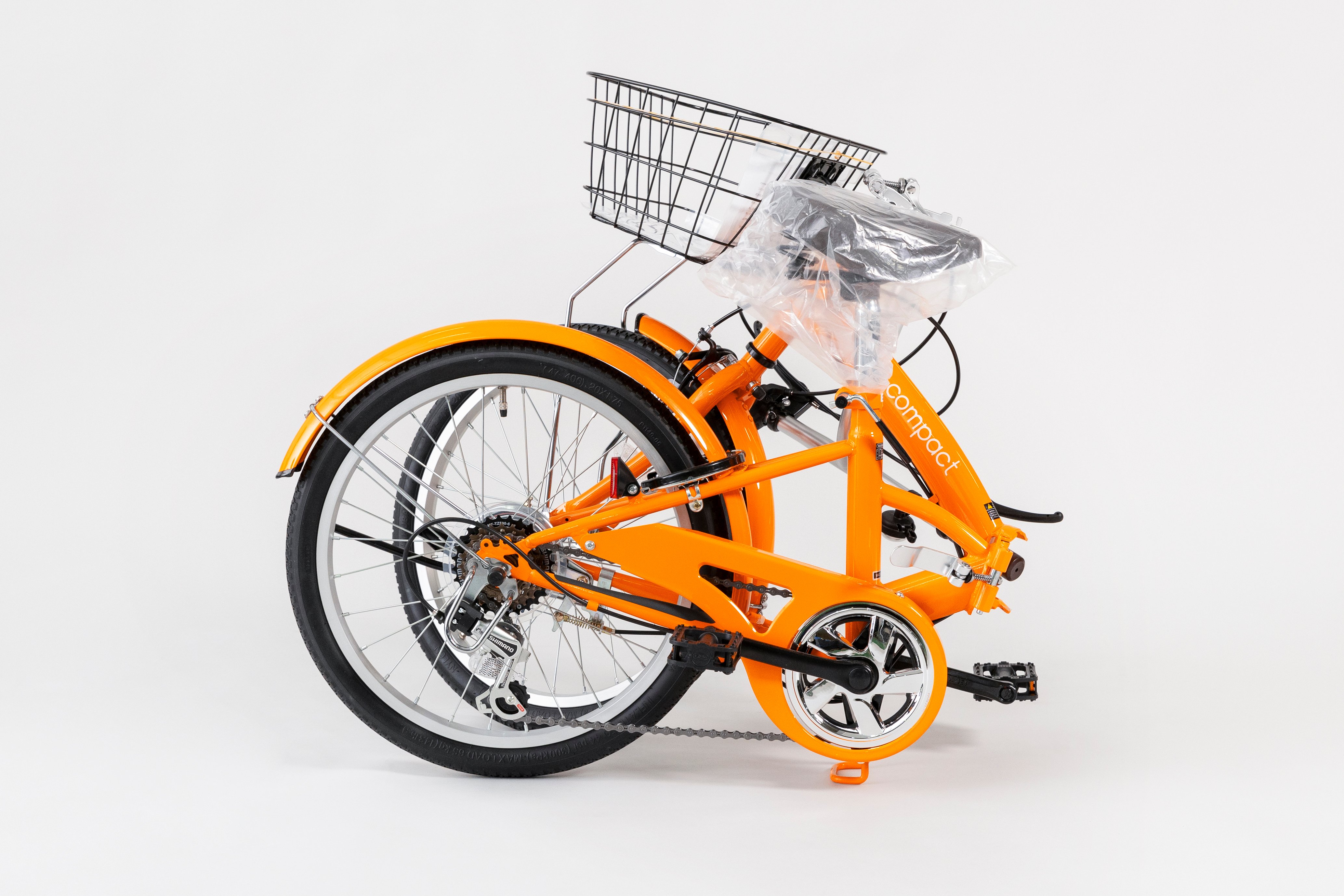 折りたたみ自転車の梱包