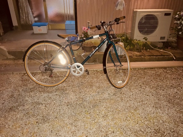 綺麗な自転車ありがとうございます。