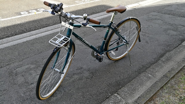 初クロスバイク