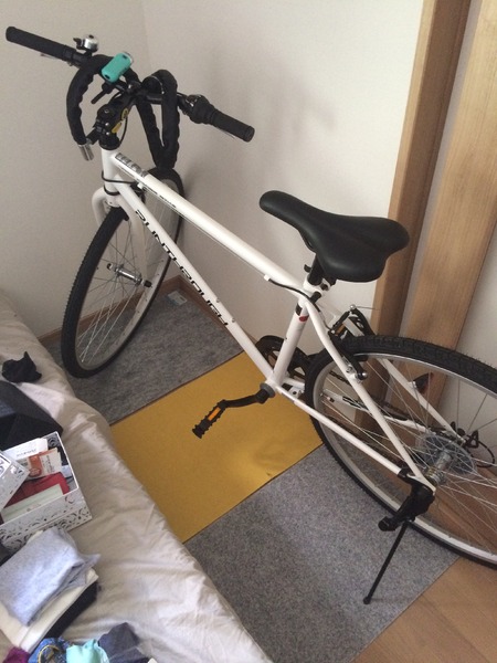 普段の移動が自転車に…