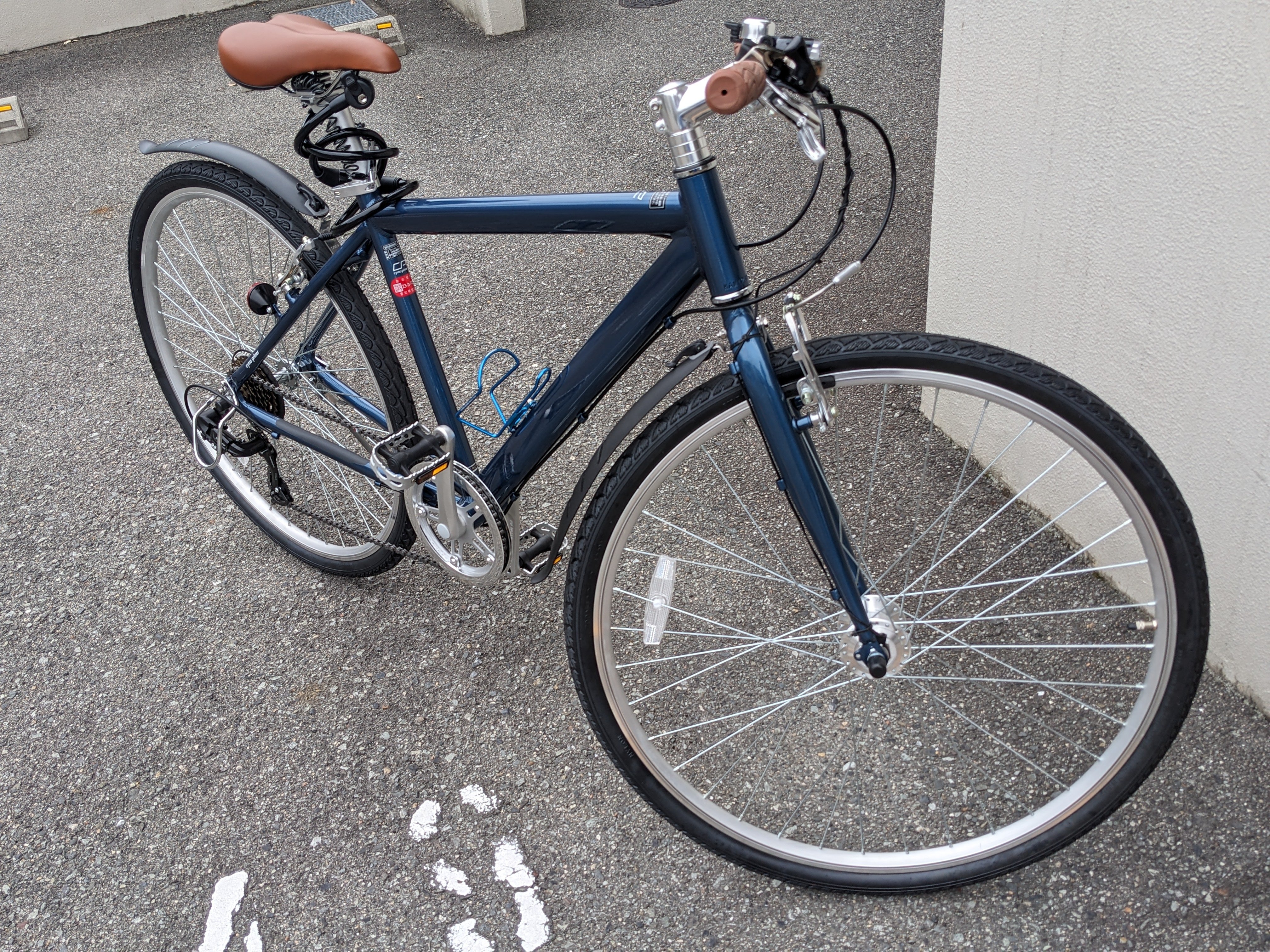 最高に軽快な自転車です。