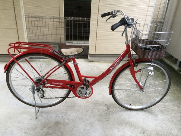 お気に入りの自転車です