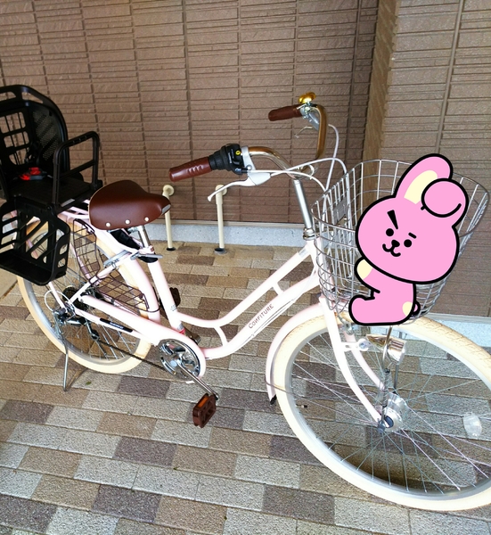 久しぶりの子供乗せ自転車！