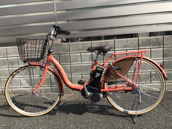 祝 初電動アシスト自転車