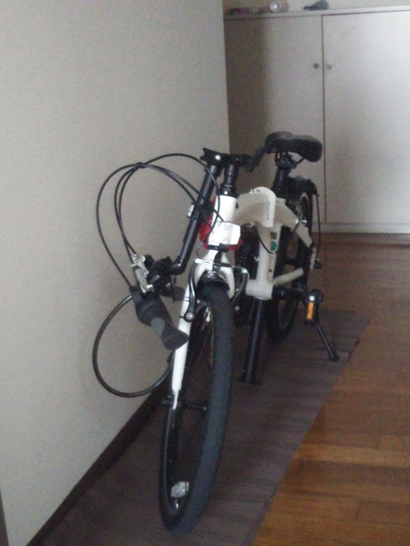 ママチャリに比べるととにかく軽い