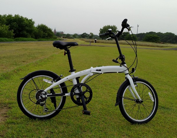 久し振りの自転車