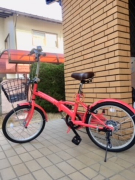 とても可愛い自転車です
