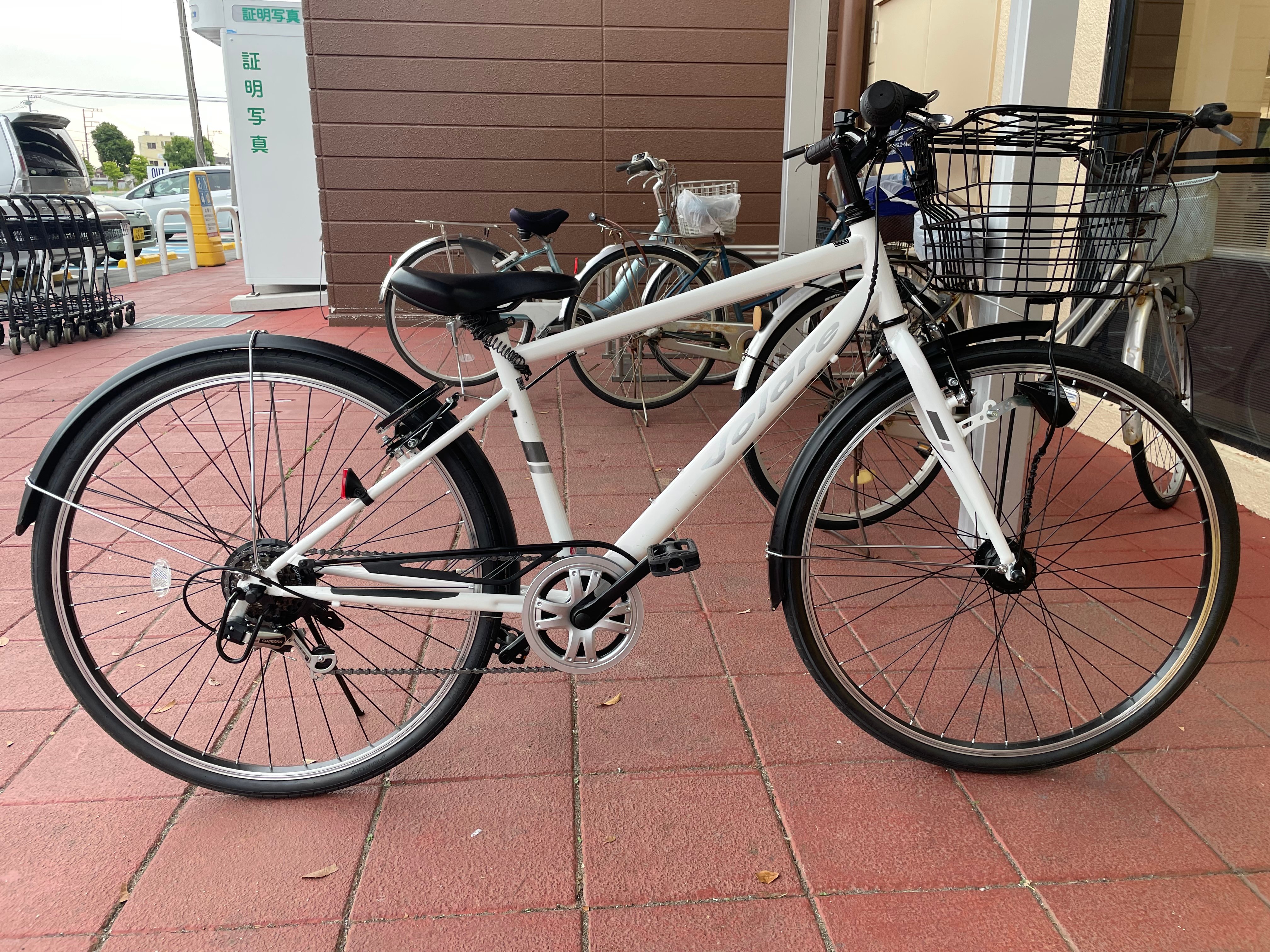 自転車は健康、節約、生活の為です。