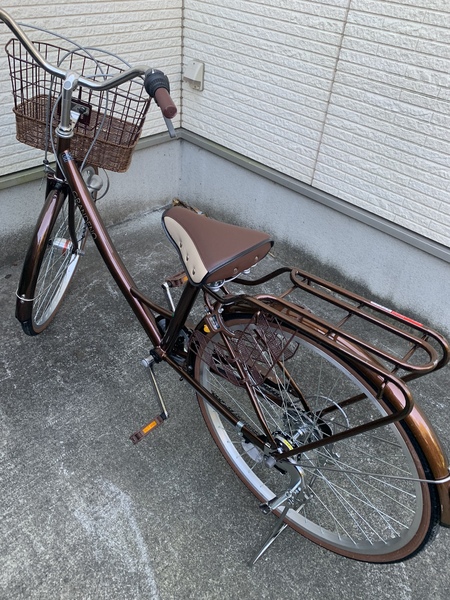 可愛い自転車で大満足です