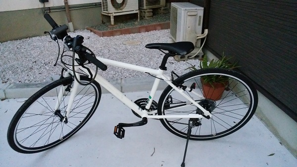 初クロスバイク