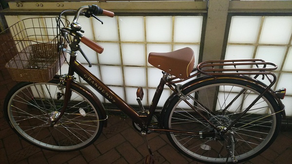 お洒落でシックな自転車