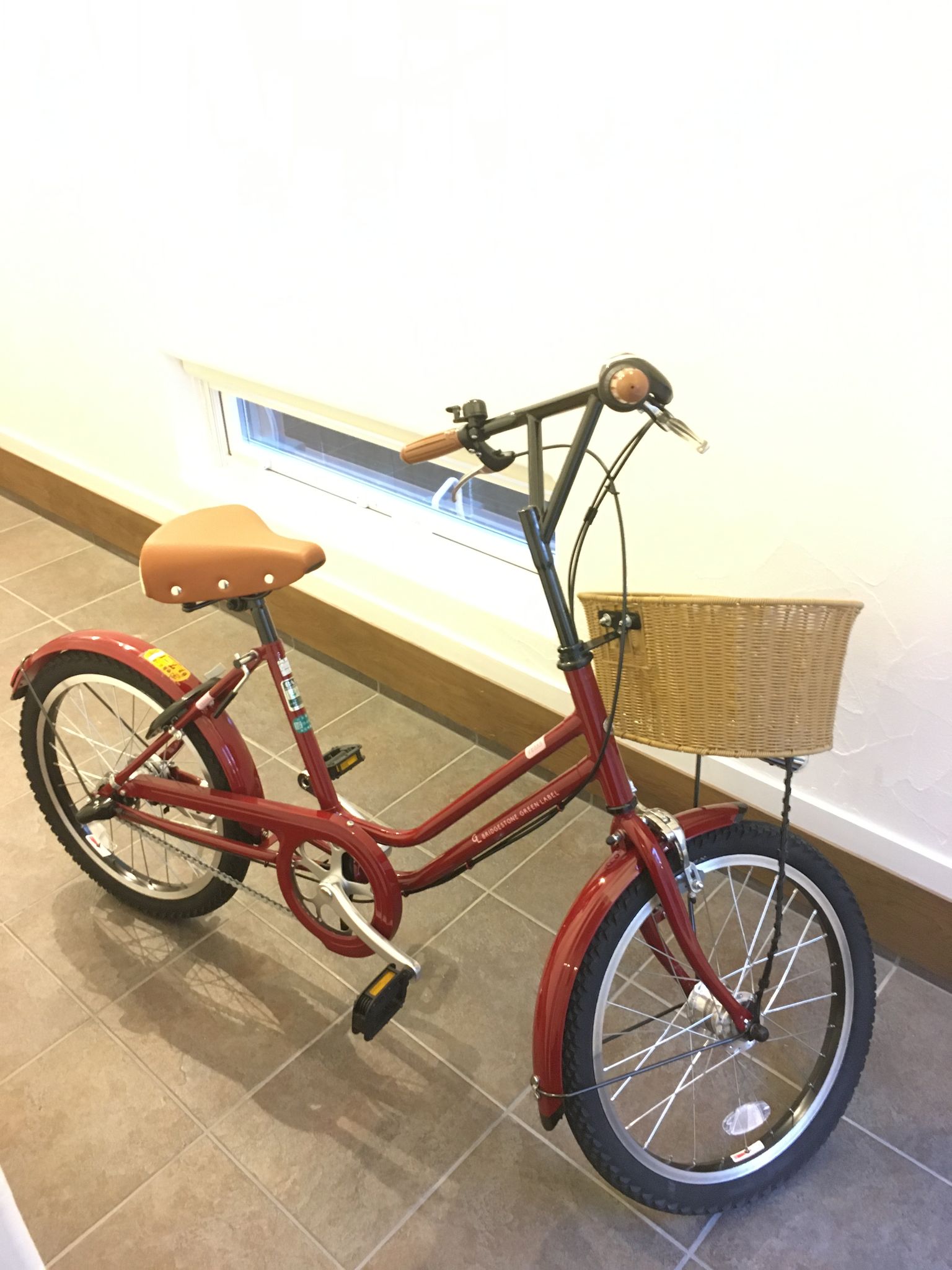 自転車で出かけたくなりました