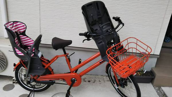 3人乗り自転車デビュー