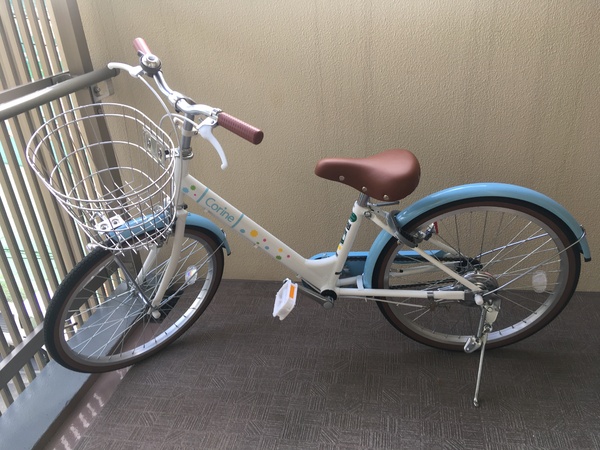 小2初めての自転車