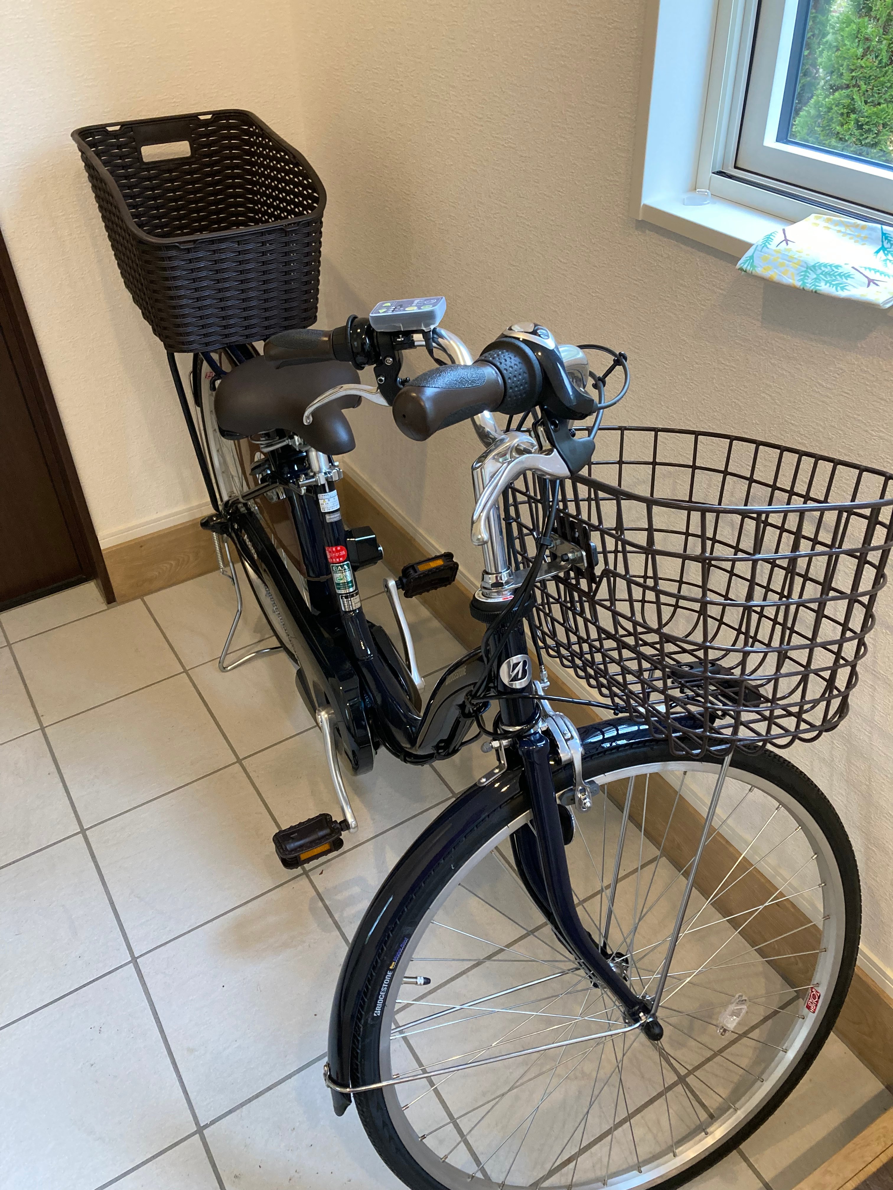 初電動チャリ