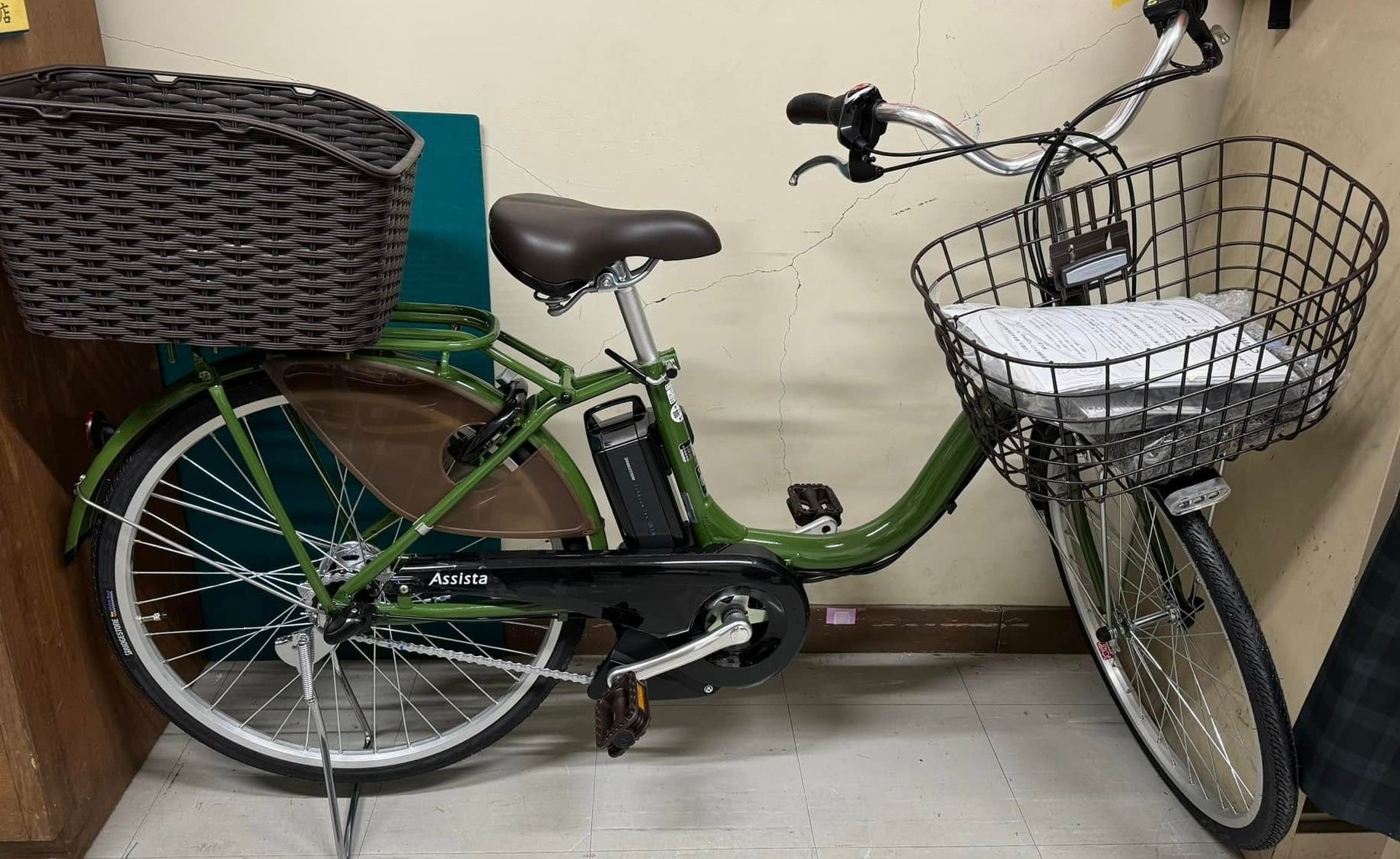 格安‼️ 電動自転車 BRIDGESTONE アシスタ ベーシック26 バッテリー実 