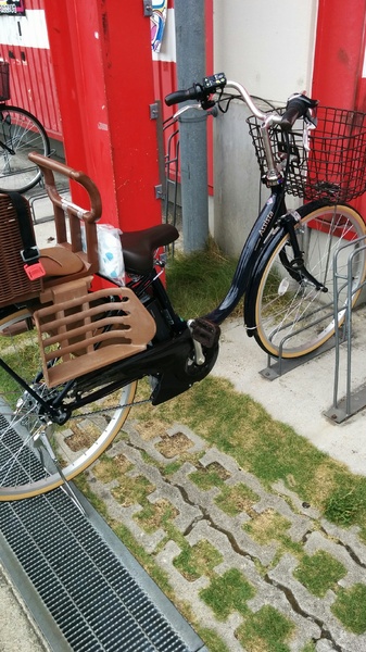 初！電動自転車