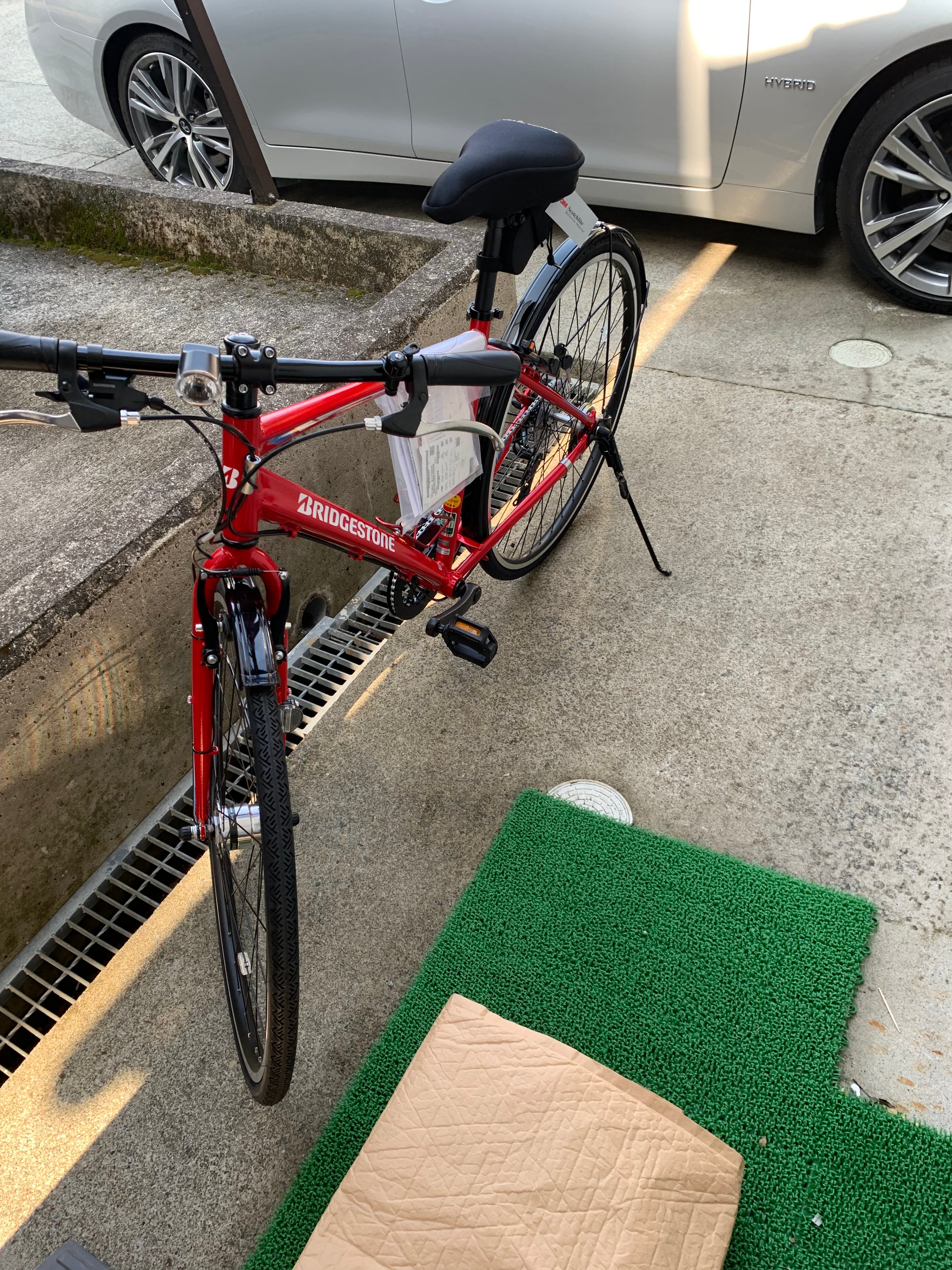 スピード対応　組立完成車での配送は完璧