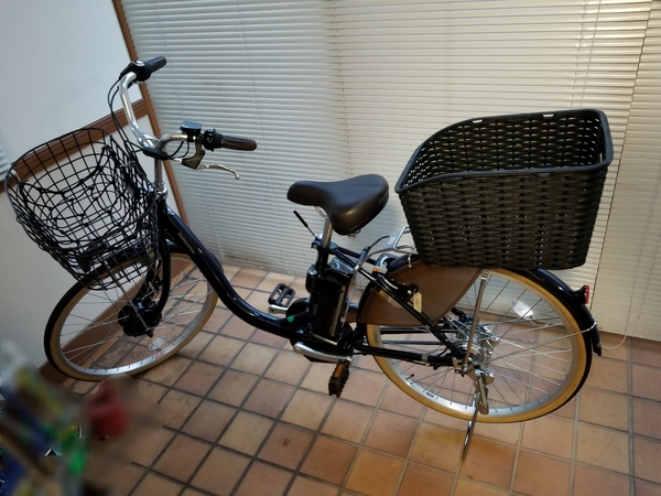 我が家の新たな自転車