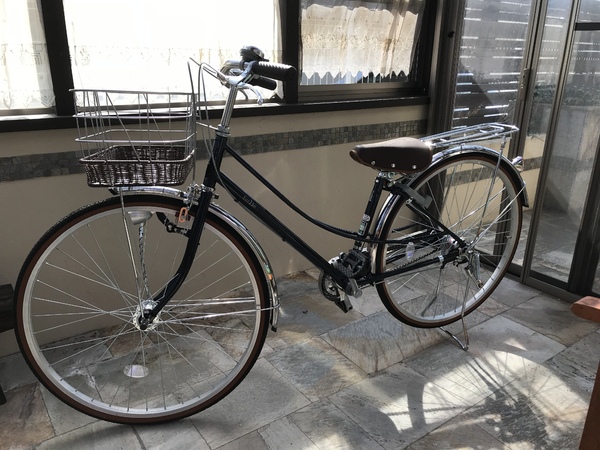 新学期に向けて、自転車を新しく…