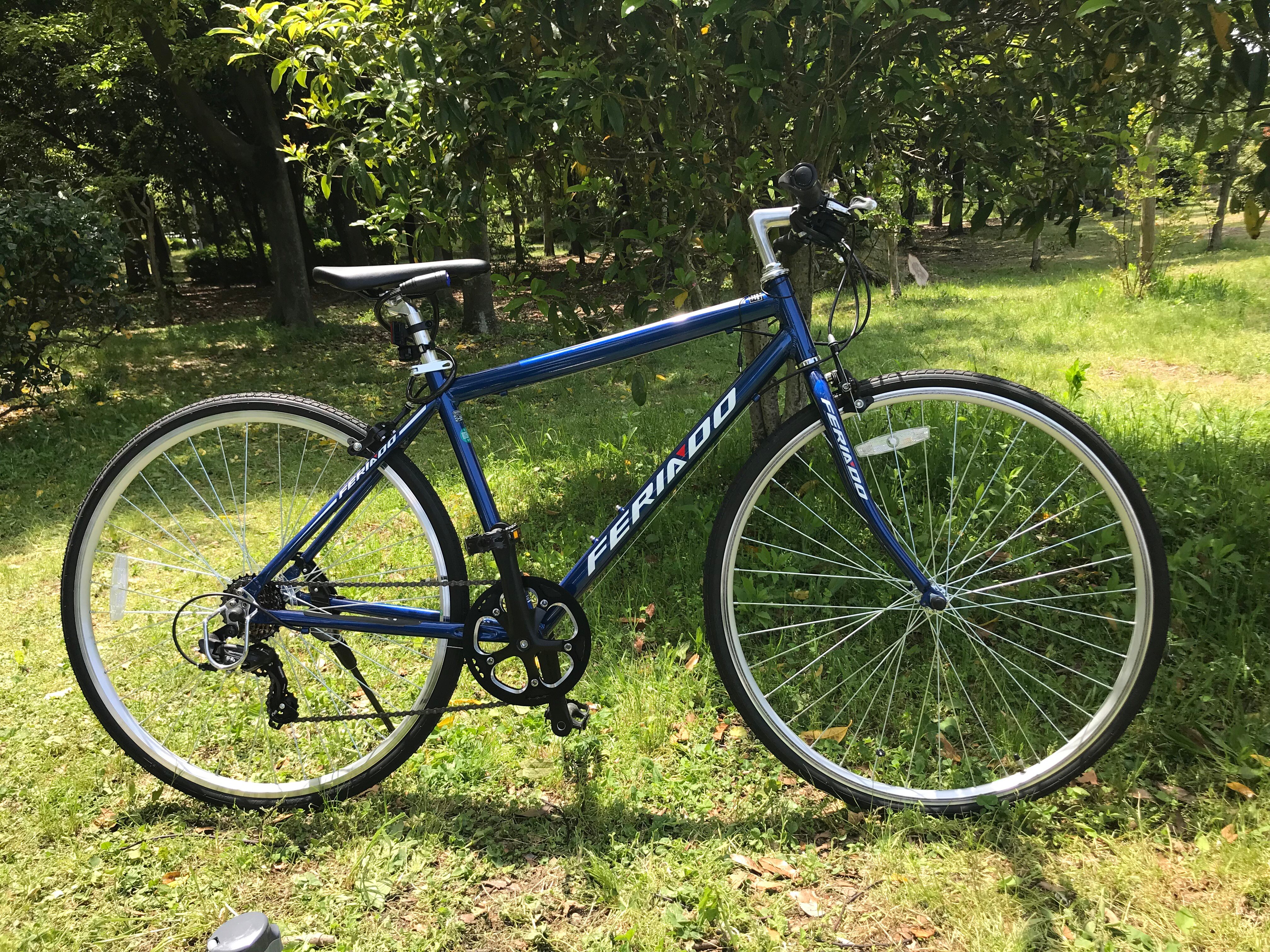 初クロスバイク