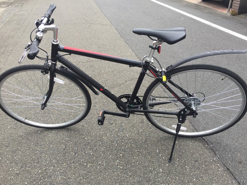 バランスの取れた自転車