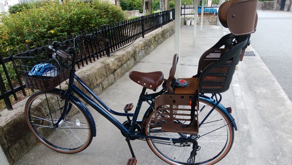 しっかりした自転車です