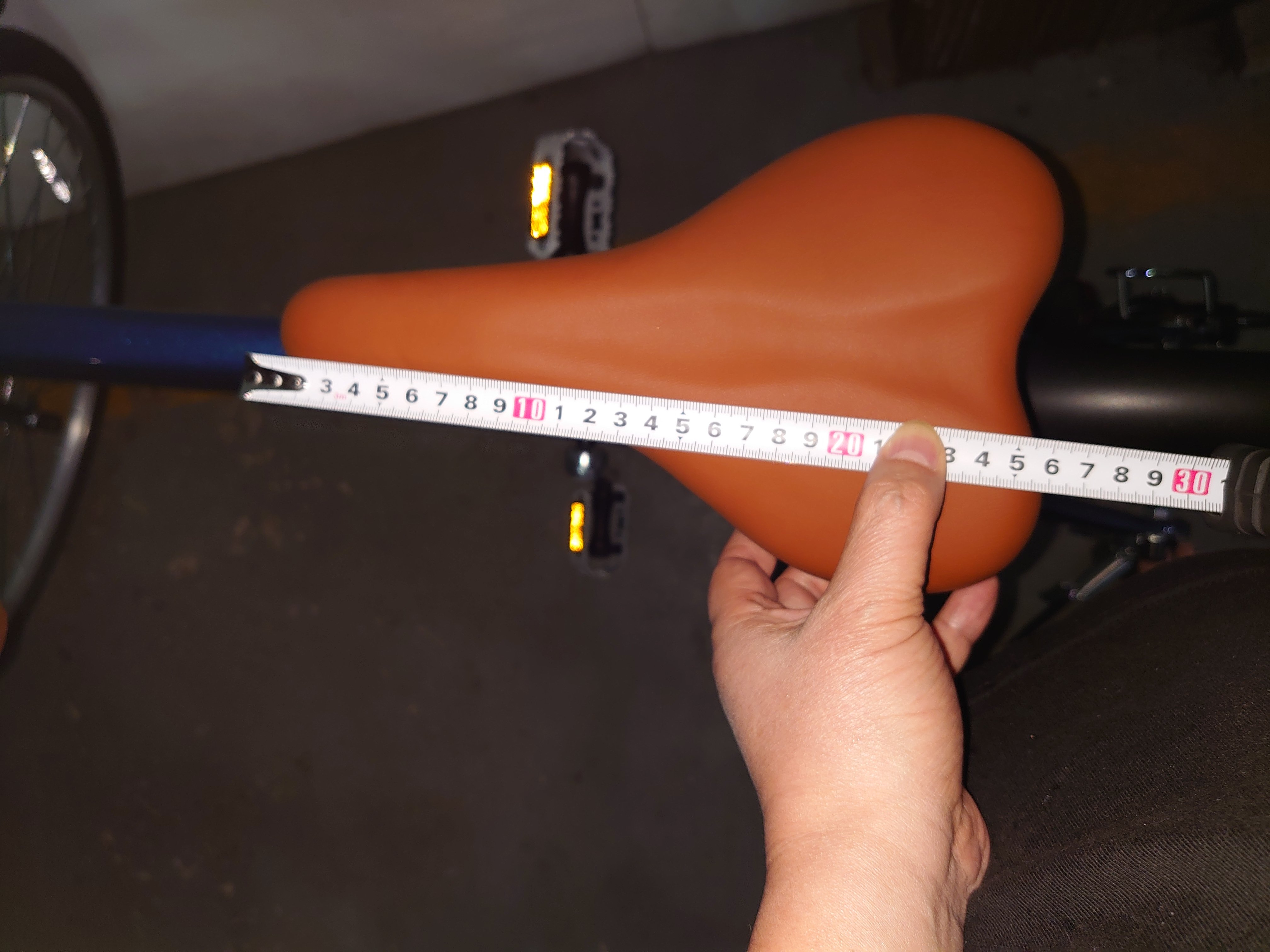 グリップとサドルの色