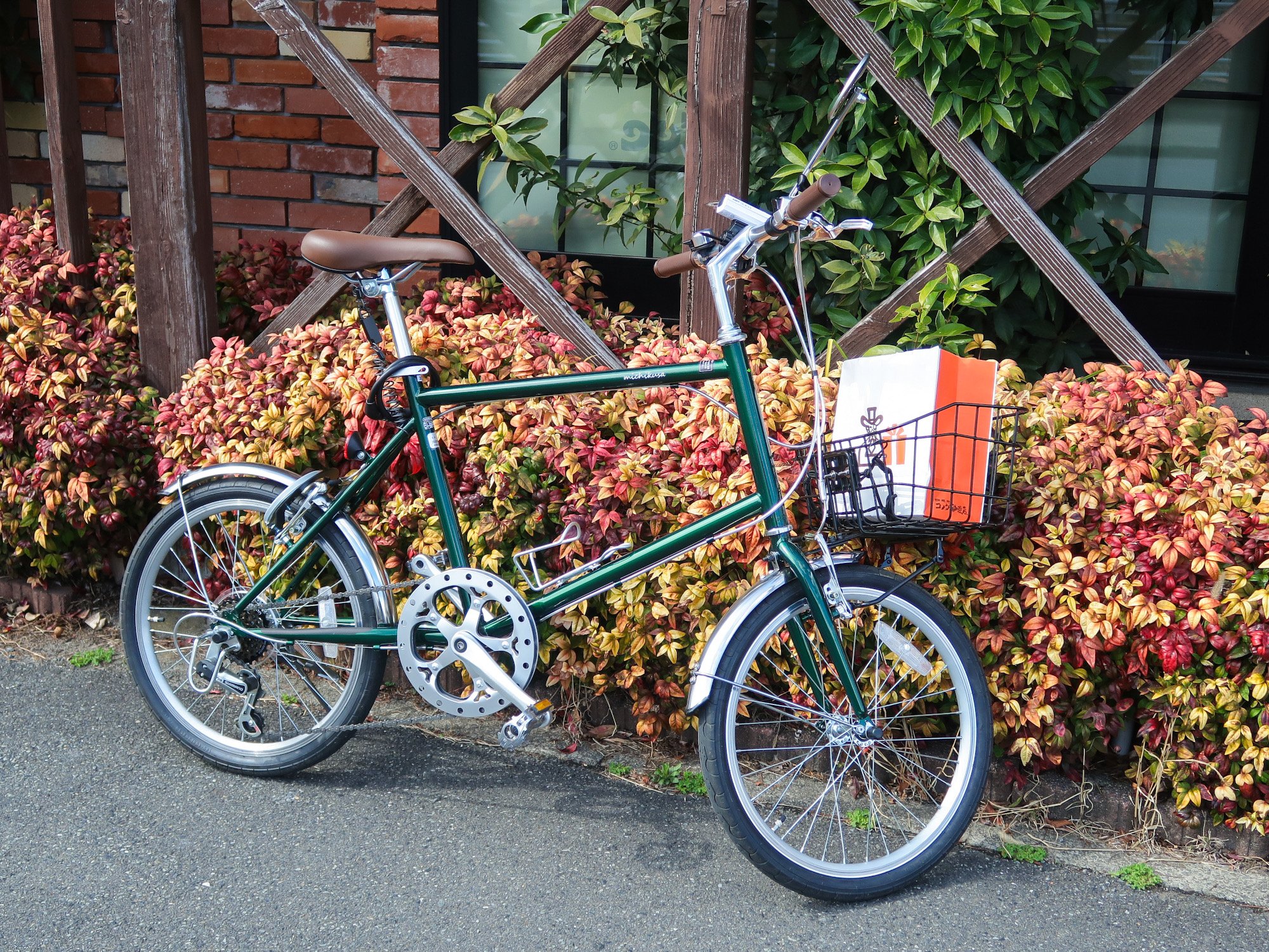 街中サイクリングや買い物に行動範囲が拡がるミニベロ