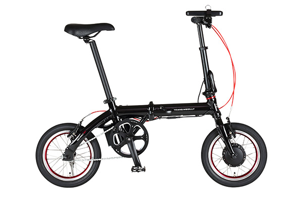 トランスモバイリー (TRANS MOBILLY) Ultra Light E-Bike AL-FDB140E NEXT ブラック 超軽量超小型