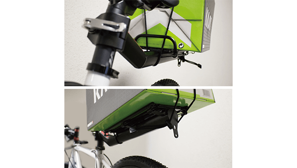 【送料無料】汎用 自転車 荷物 リア キャリア シートポスト 固定 荷台 サイクリング マウンテンバイク クロスバイク サイクル ラック