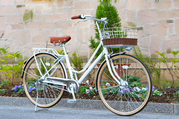 カゴの大きい自転車