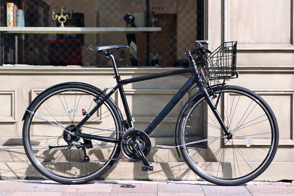 自転車 クロス バイク カゴ 付き