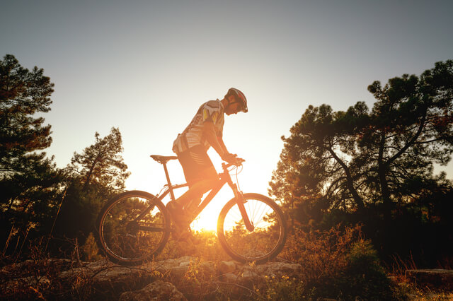 マウンテンバイクは競技から街乗りまで楽しめる自転車