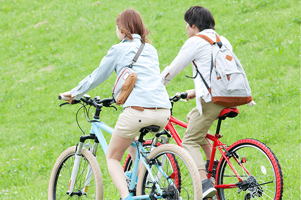 サイクリングは一人でもグループでも楽しめるレクリエーション