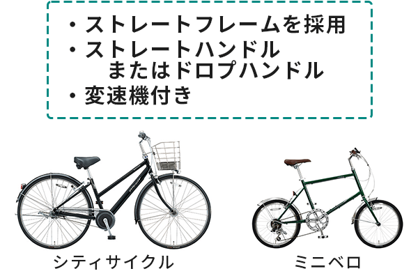 選び方次第ではしっかり走れる｜シティサイクル・ミニベロ