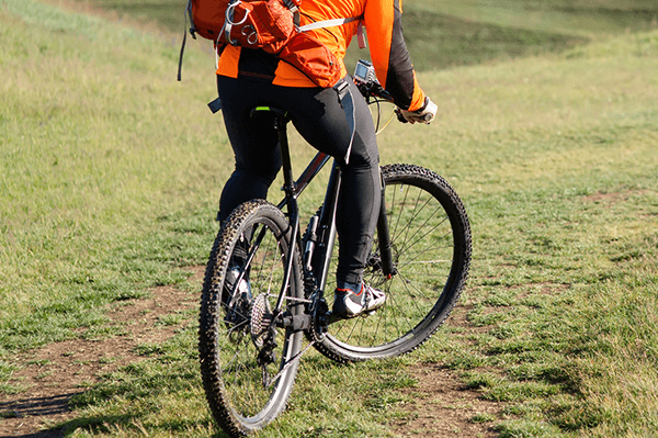 10分丈のロングサイクルパンツ
