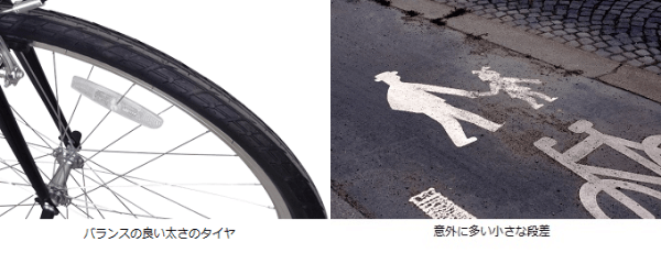 クロスバイクのスペックは普段使いに最適