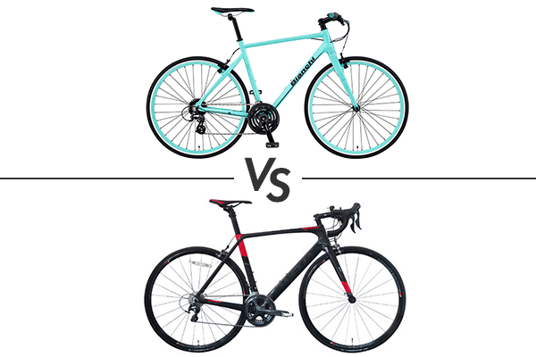 クロスバイク VS ロードバイク