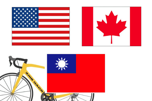 アメリカ・カナダ・台湾のメーカー